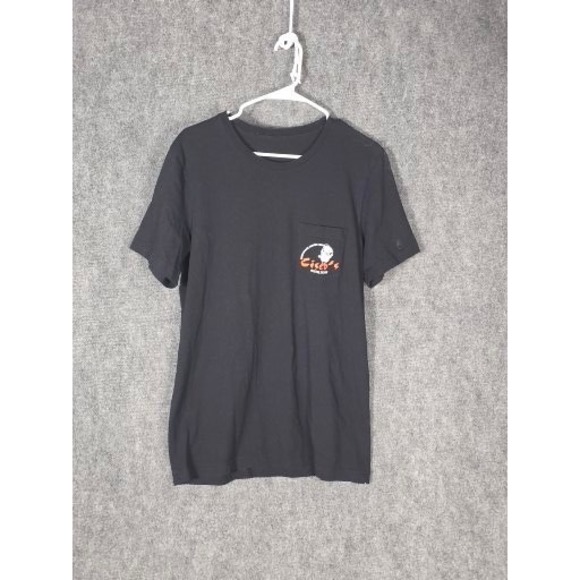 Cisco's Other - Ciscos‎ Restaurant Austin Tx Graphic TShirt Mens Sz M Black Short Sleeve Pocket